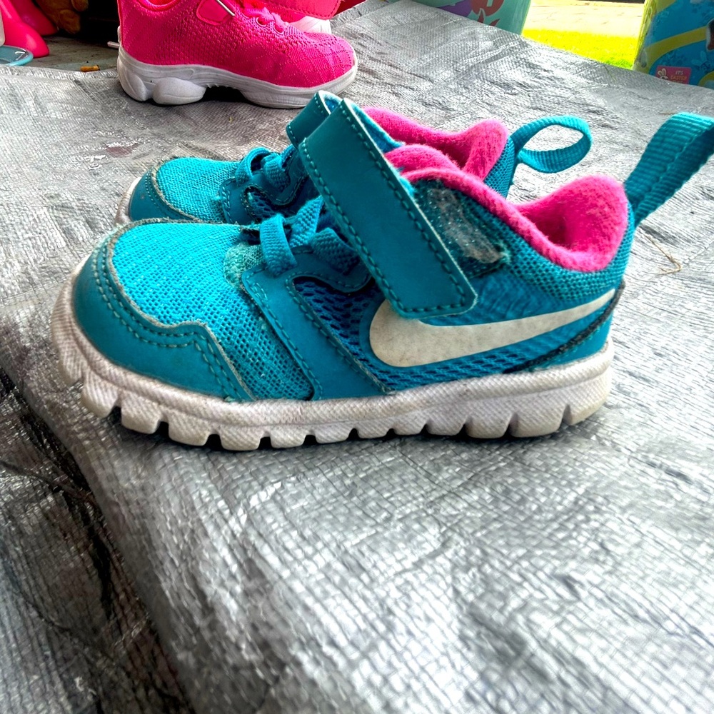 Kids Blue Nike Shoes